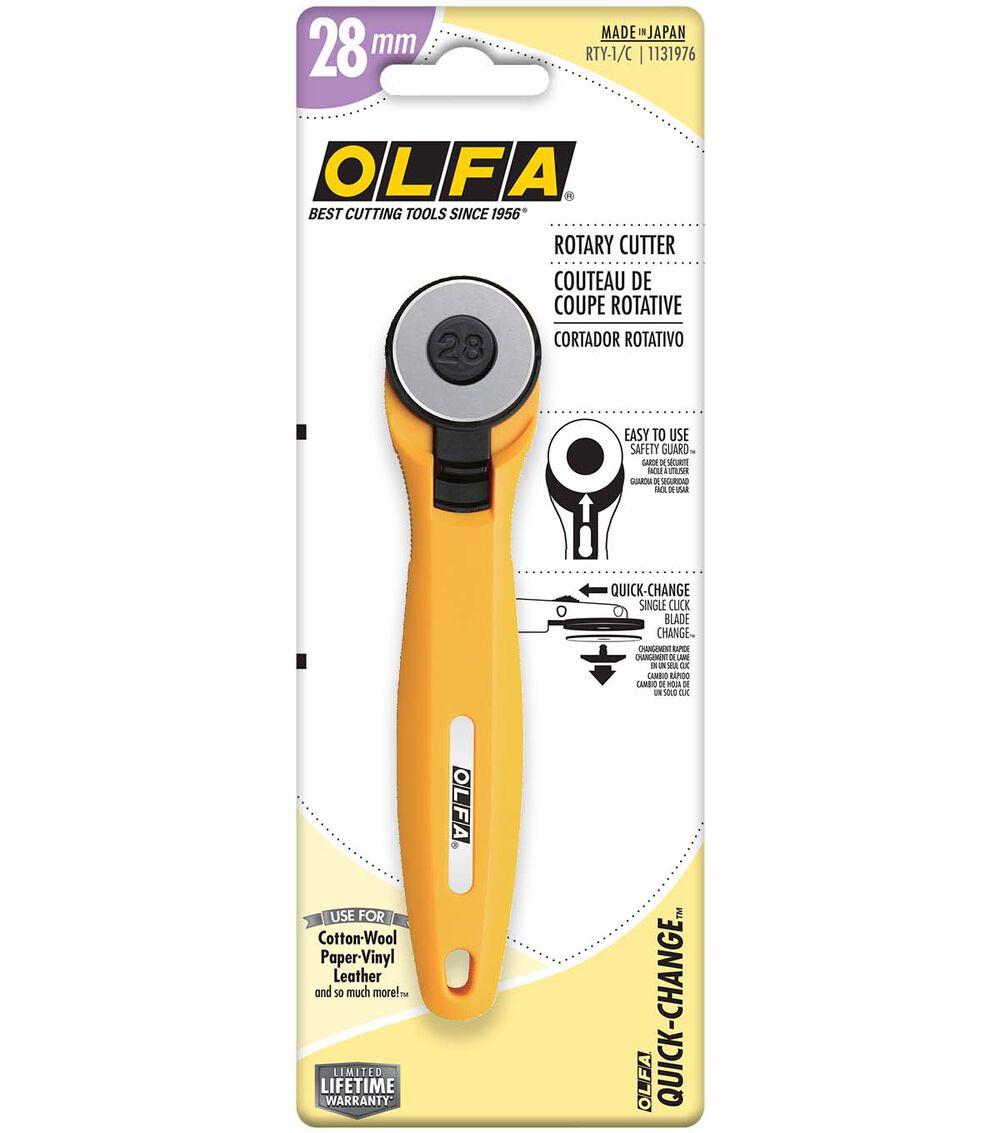 Cutting & Measuring Tools |   28mm Yellow Quick Change Rotary Cutter Cutting & Measuring Tools Cutting & Measuring Tools