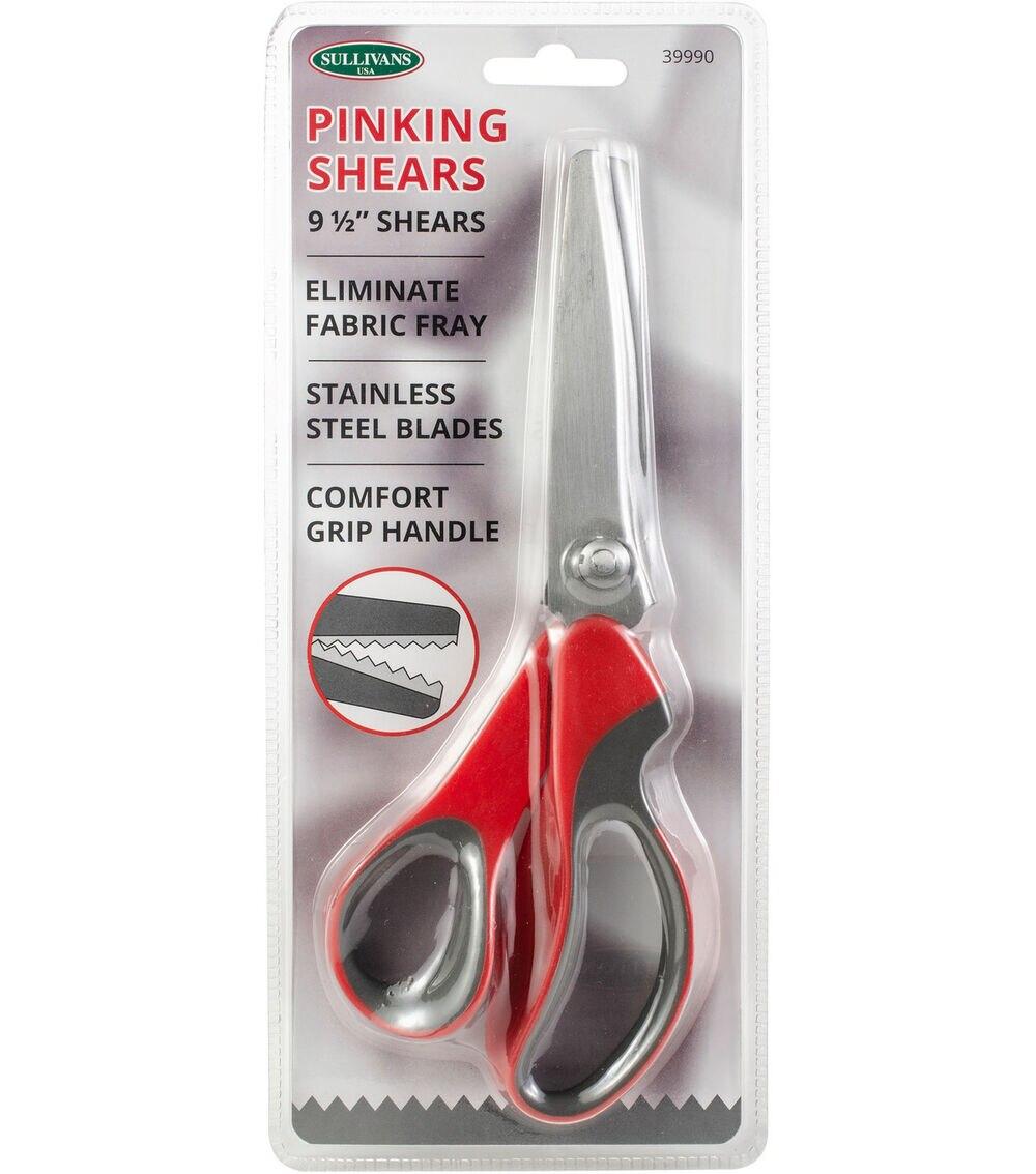 Cutting & Measuring Tools |   Pinking Shears 9.5″ with Comfort Grip Handle Cutting & Measuring Tools Cutting & Measuring Tools