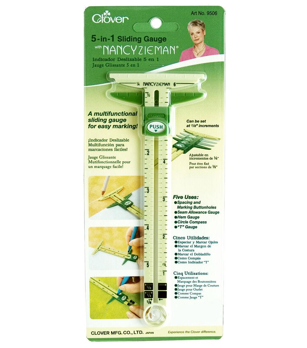 Quilting Supplies |   5 In 1 Sliding Gauge With Nancy Zieman Quilting Supplies Quilting Supplies