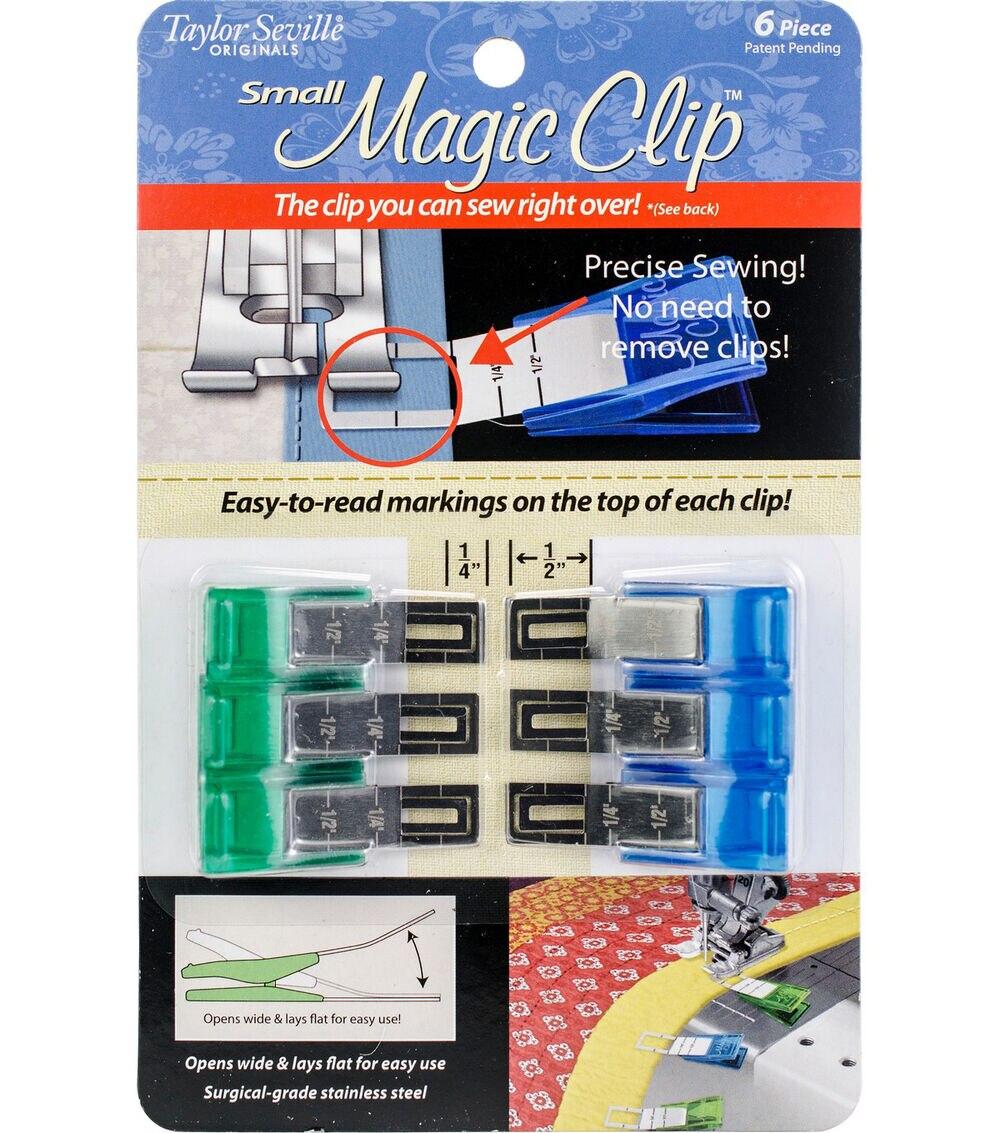 Quilting Supplies |   6 pk Small Magic Clips Quilting Supplies Quilting Supplies