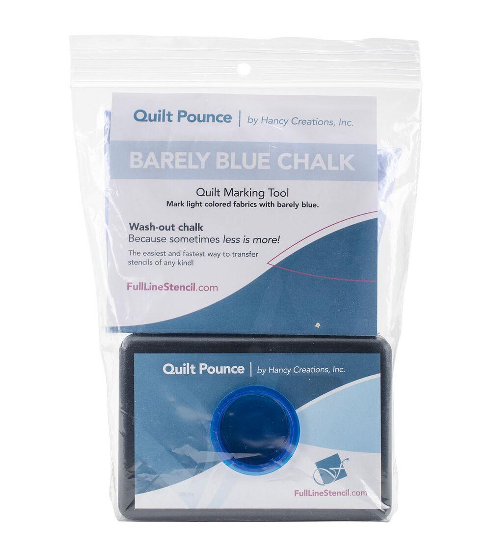 Quilting Supplies |   Hancy Quilt Pounce Pad with Chalk Powder 4oz Barely Blue Quilting Supplies Quilting Supplies