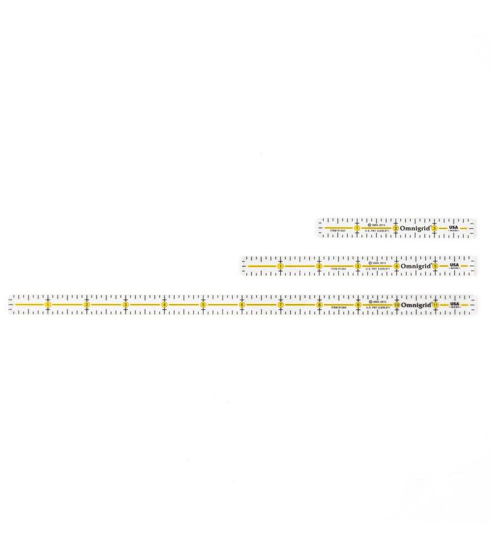 Quilting Supplies |   Marking Ruler Trio with Lengths 4″, 6″, 12″ Quilting Supplies Quilting Supplies