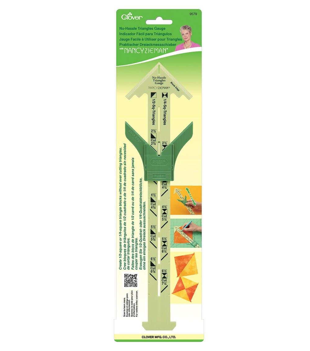 Quilting Supplies |   Nancy Zieman No Hassle Triangle Gauge Quilting Supplies Quilting Supplies