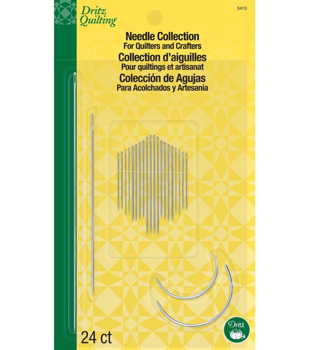 Quilting Supplies |   Needle Collection for Quilters & Crafters, Assorted, 24 pc Quilting Supplies Quilting Supplies