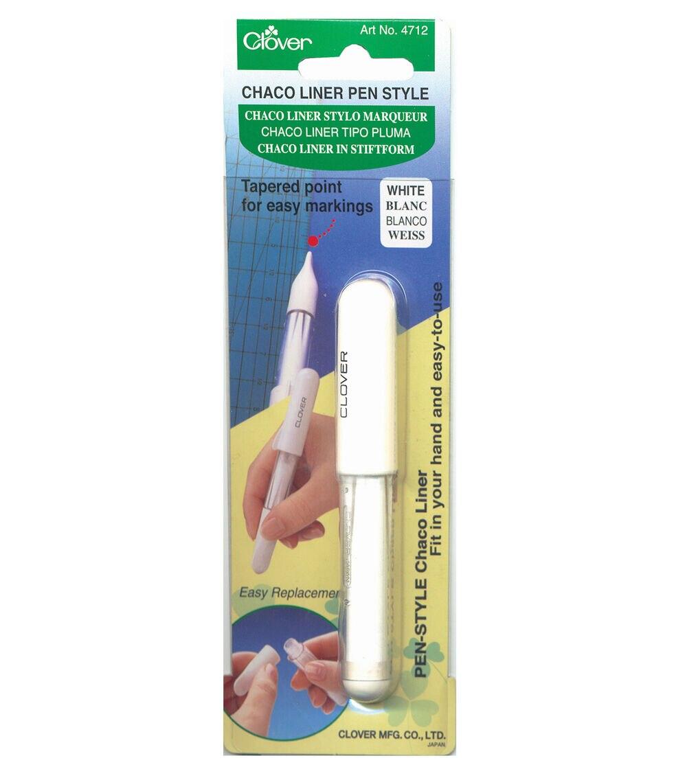 Quilting Supplies |   Pen Style Chaco Liner White Quilting Supplies Quilting Supplies