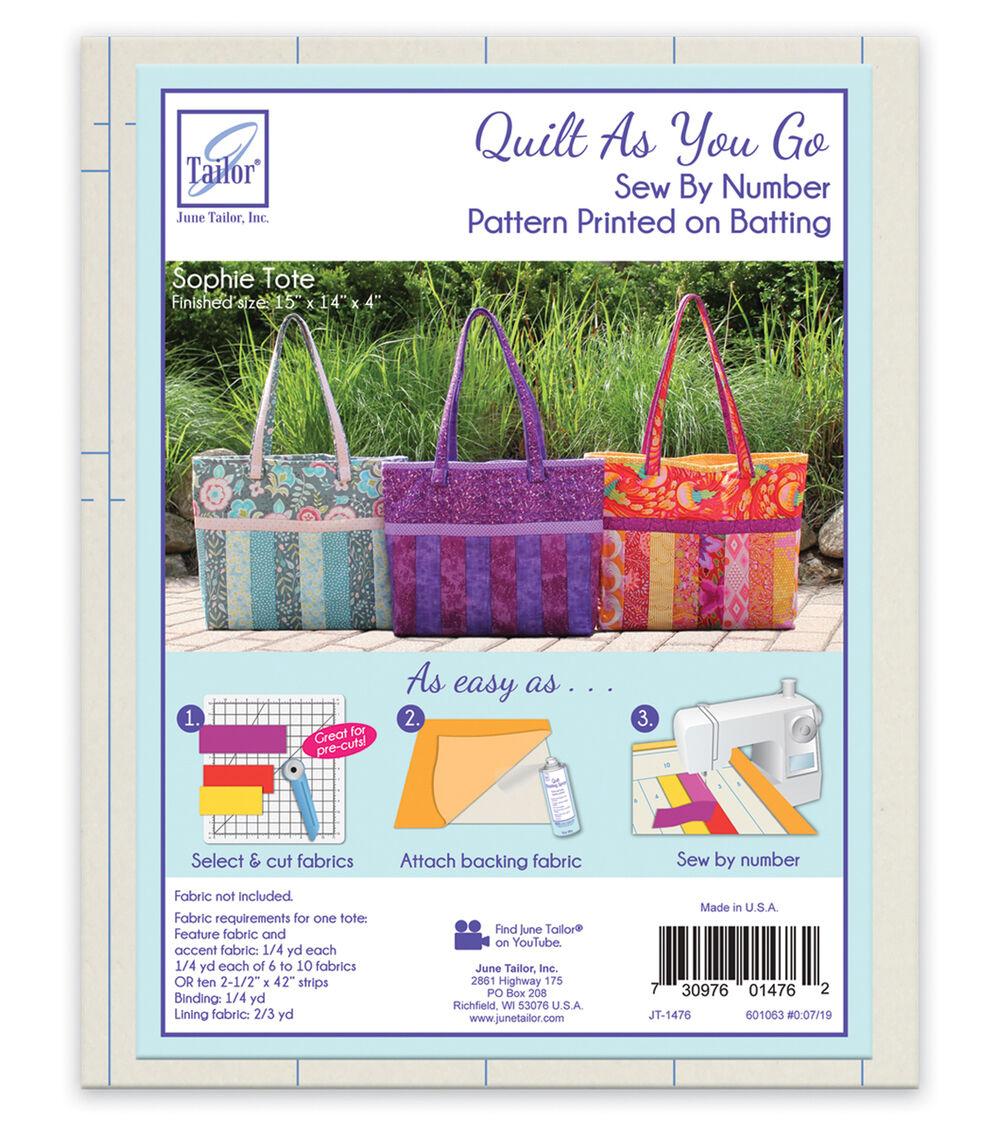 Quilting Supplies |   Quilt As You Go Tote Bag Sophie 15”x14”x14” Quilting Supplies Quilting Supplies