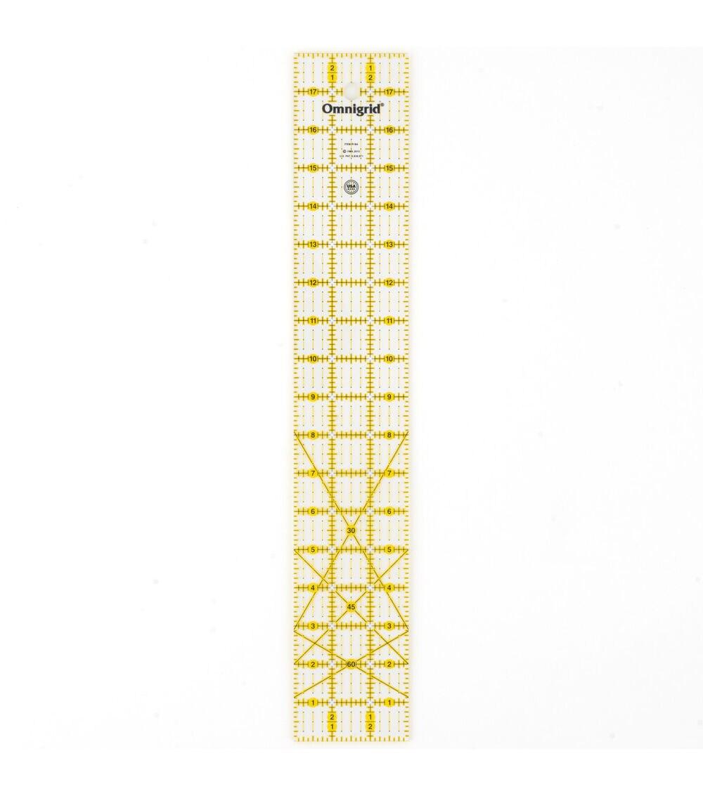 Quilting Supplies |   Rectangle Ruler with Angles, 3″ x 18″ Quilting Supplies Quilting Supplies