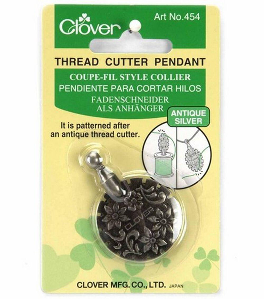 Quilting Supplies |   Thread Cutter Pendant Antique Silver Quilting Supplies Quilting Supplies