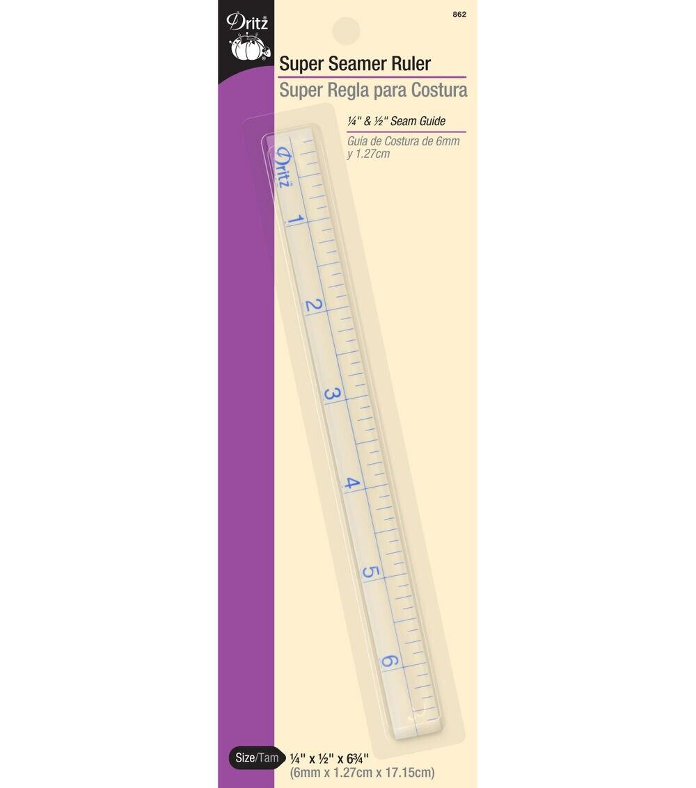 Sewing Notions |   Super Seamer Ruler, Seam Guide Quilting Supplies Quilting Supplies