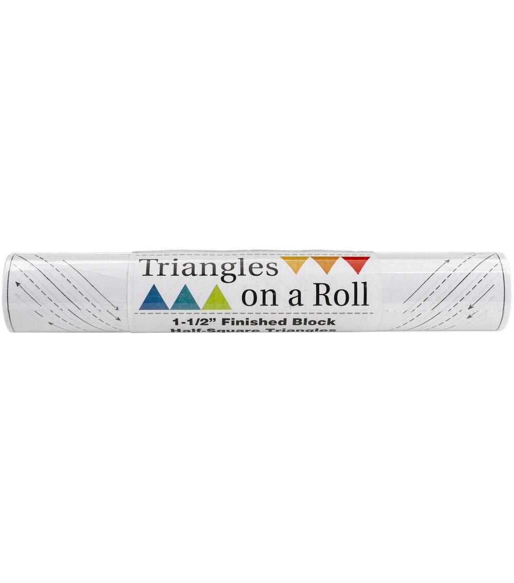 Sewing Notions |   Triangles On A Roll Half Square 50’x1.5” Quilting Supplies Quilting Supplies