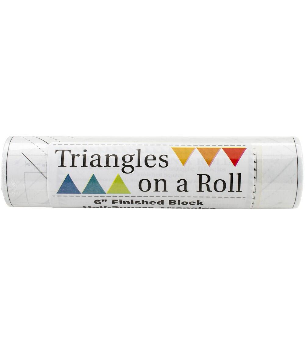 Sewing Notions |   Triangles On A Roll Half Square 50’x6” Quilting Supplies Quilting Supplies