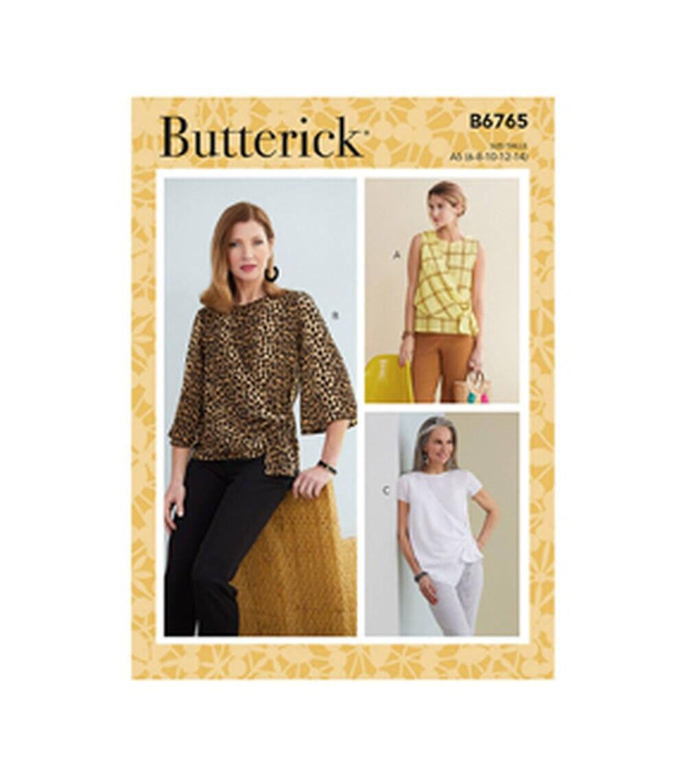 Sewing Patterns |   B6765 Size 6 to 14 Misses Top Sewing Pattern Sewing Patterns Sewing Patterns