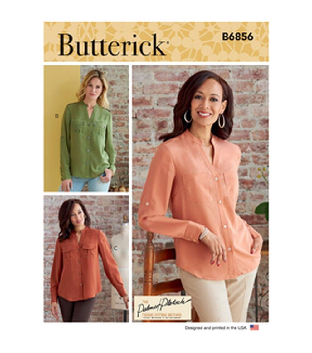 Sewing Patterns |   B6856 Size 8 to 24 Misses Top Sewing Pattern 16-18-20-22-24 Sewing Patterns 16-18-20-22-24