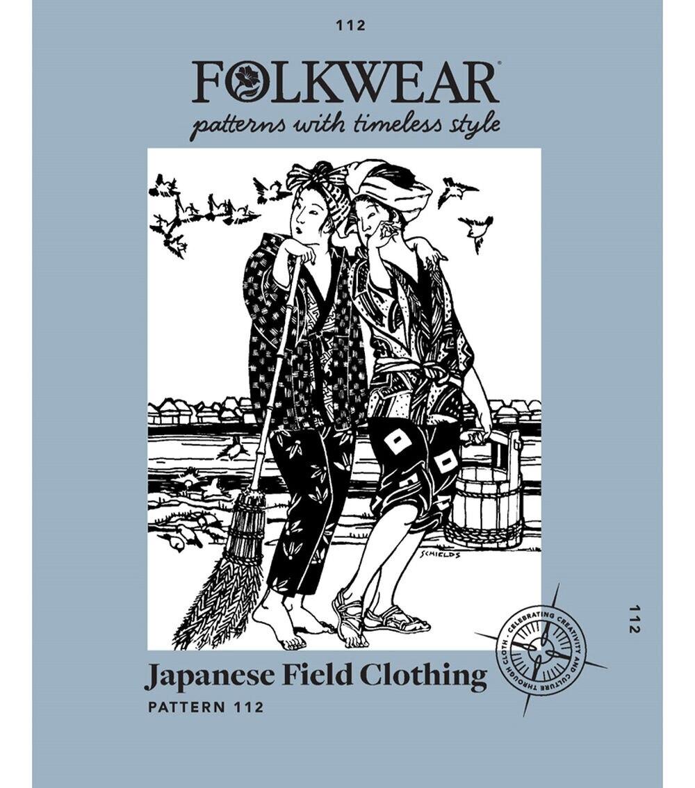 Sewing Patterns |   Folkwear 112 Men’s & Women’s Japanese Field Clothing Sewing Pattern Sewing Patterns Sewing Patterns