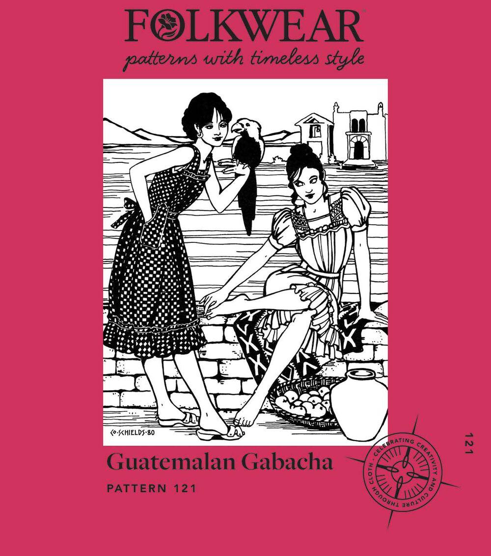 Sewing Patterns |   Folkwear 121 Size XS to 3XL Women’s Gabacha Dress Sewing Pattern Sewing Patterns Sewing Patterns