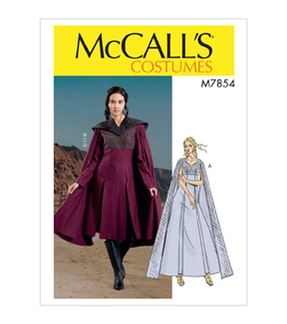 Sewing Patterns |   McCall’s M7854 Size 6 to 22 Misses Costume Sewing Pattern Sewing Patterns Sewing Patterns