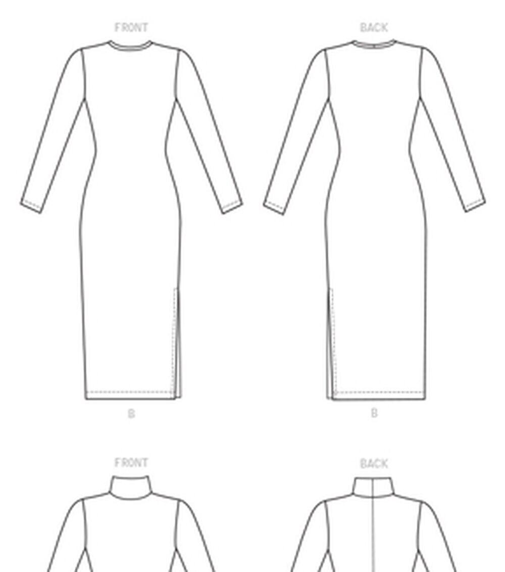 Sewing Patterns |   McCall’s M7999 Size XS to XL Misses Dress Sewing Pattern Sewing Patterns Sewing Patterns