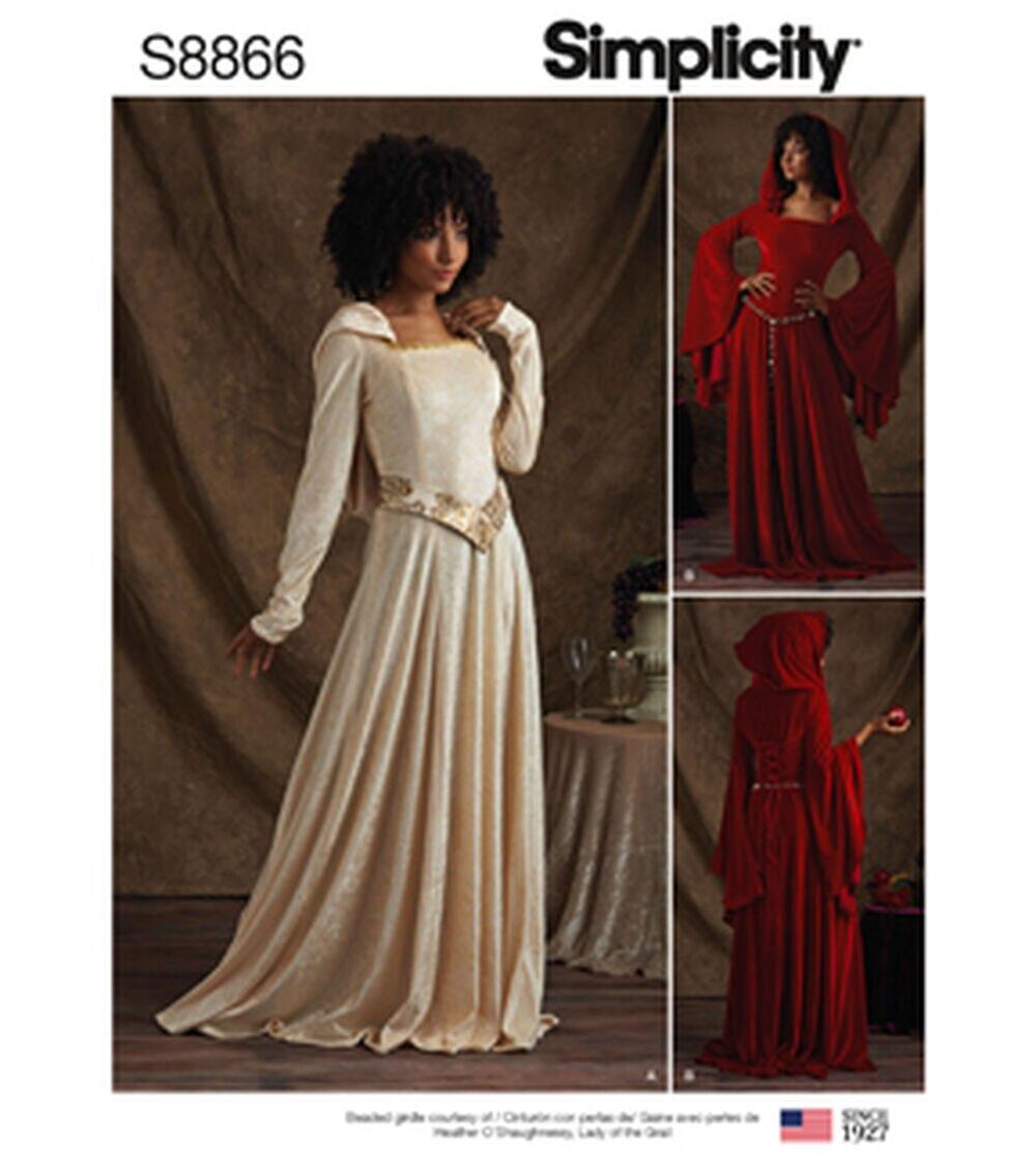 Sewing Patterns |   Simplicity S8866 Size 6 to 22 Misses Knit Costumes Sewing Pattern Sewing Patterns Sewing Patterns