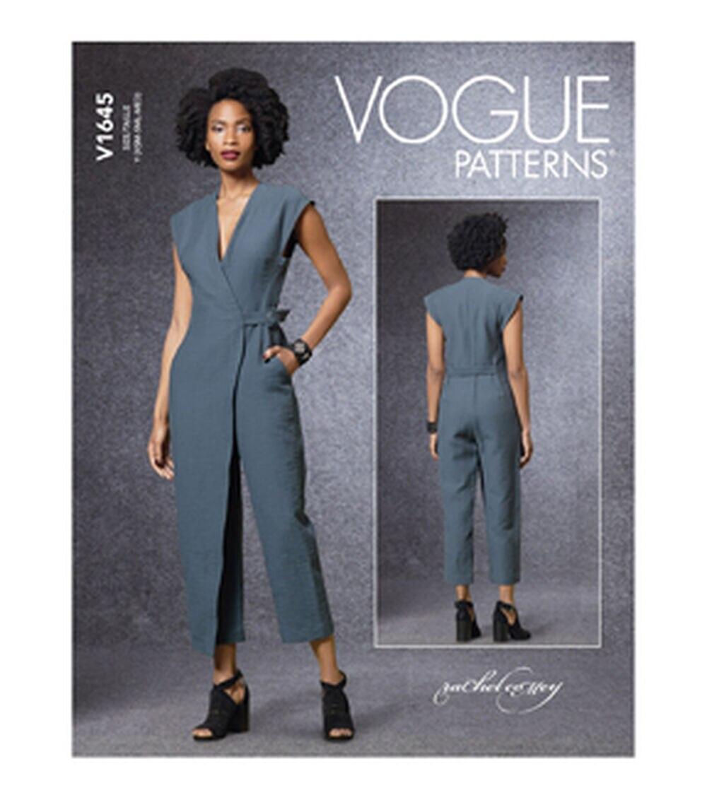 Sewing Patterns |   V1645 Size L to XL Misses Jumpsuit Sewing Pattern Sewing Patterns Sewing Patterns