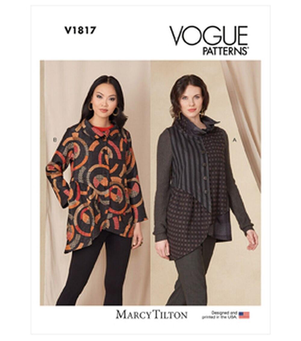 Sewing Patterns |   V1817 Size 8 to 16 Misses Jacket & Vest Sewing Pattern 16-18-20-22-24 Sewing Patterns 16-18-20-22-24