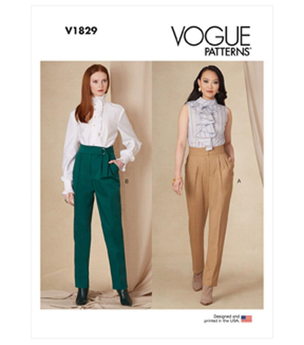 Sewing Patterns |   V1829 Size 8 to 16 Misses Petite Pants Sewing Pattern 16-18-20-22-24 Sewing Patterns 16-18-20-22-24