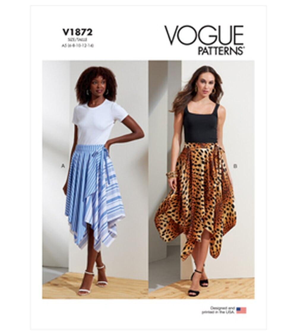 Sewing Patterns |   V1872 Size 6 to 14 Misses Skirts Sewing Pattern 16-18-20-22-24 Sewing Patterns 16-18-20-22-24