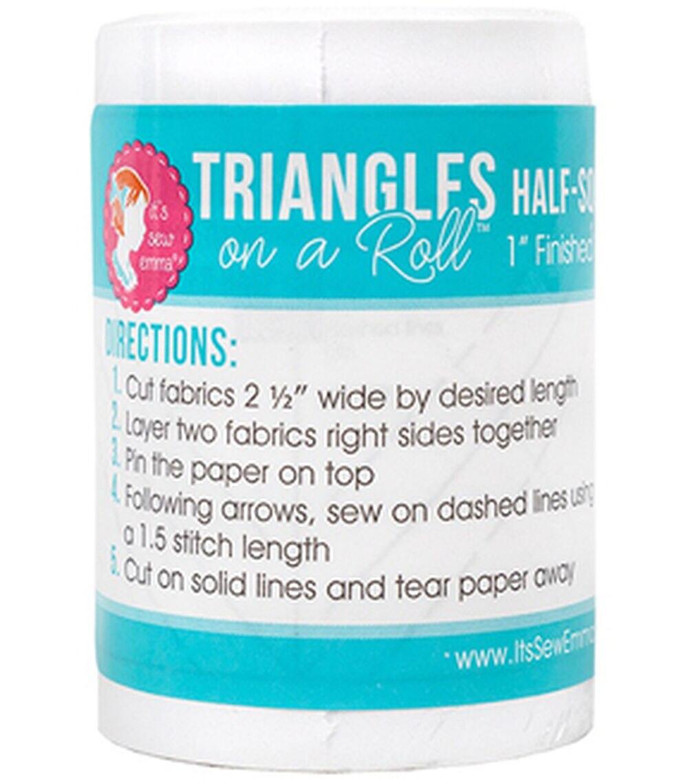 Quilting Supplies |   Half Square Triangles On A Roll 1” Finished Size Quilting Supplies Quilting Supplies