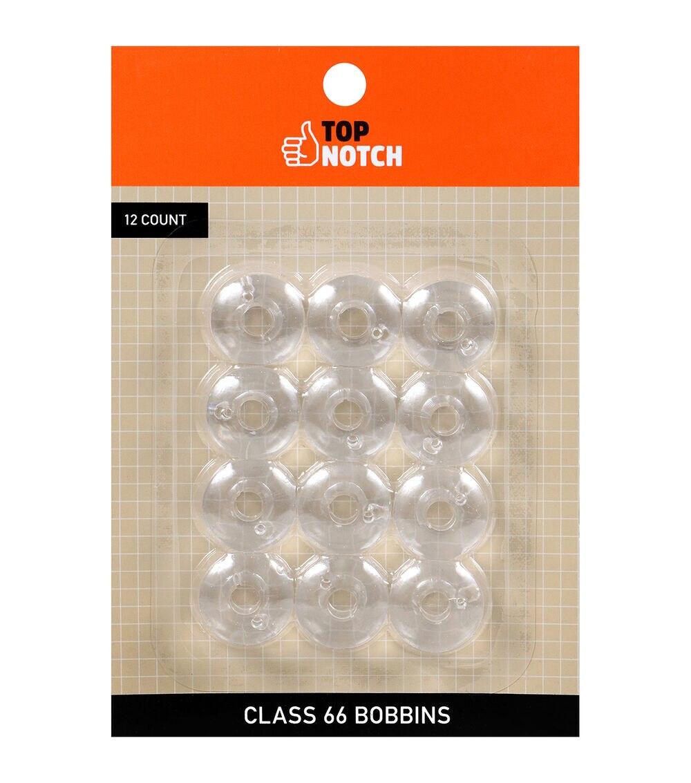 Sewing Notions |   12pk Transparent Class 66 Sewing Bobbins Sewing Notions Sewing Notions