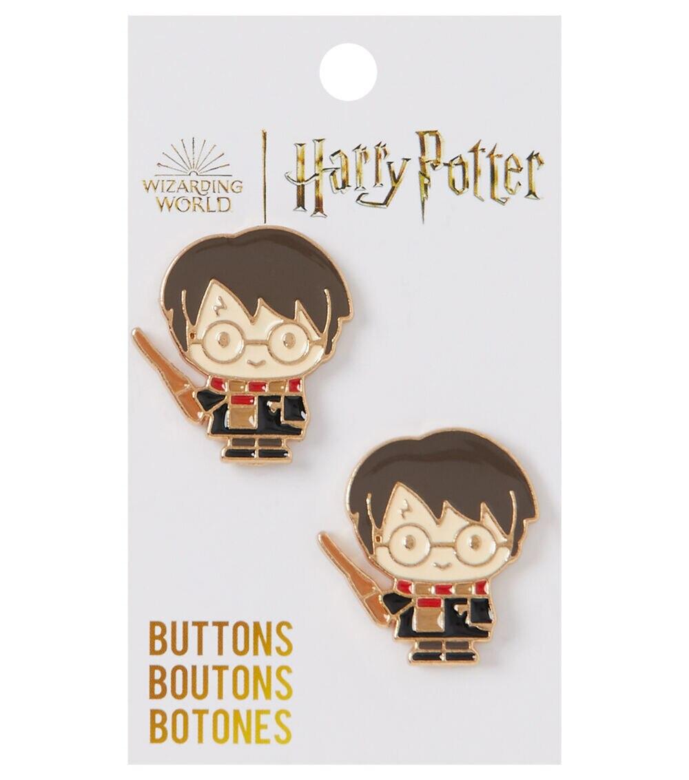 Buttons |   1″ Multicolor Harry Potter Buttons 2pk Buttons Buttons